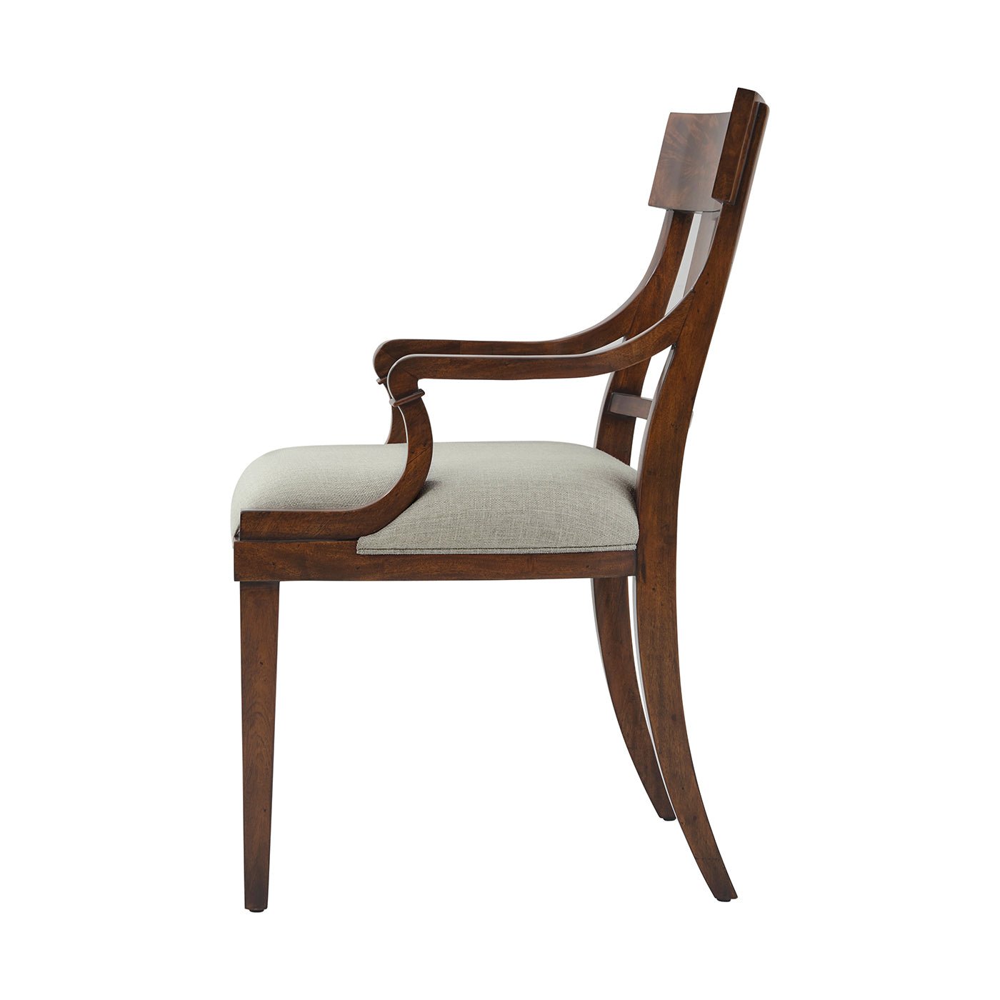 Neo Classic Mahogany Dining Armchair - English Georgian America