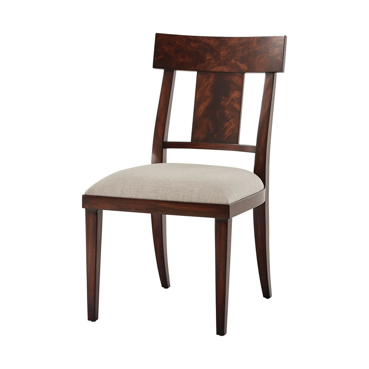 Neo Classic Mahogany Dining Chair - English Georgian America