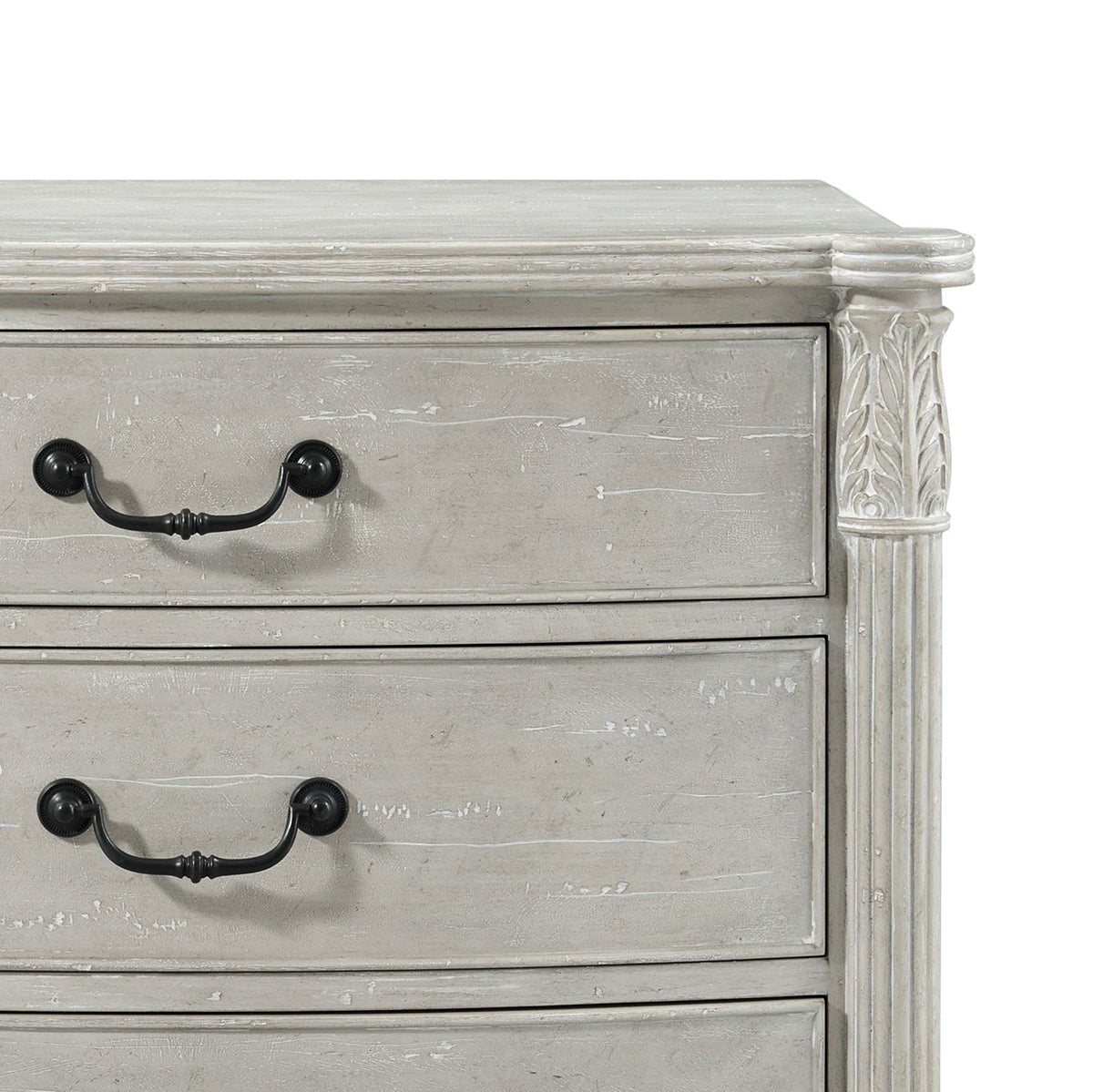 Neo Classic Painted Nightstand - English Georgian America