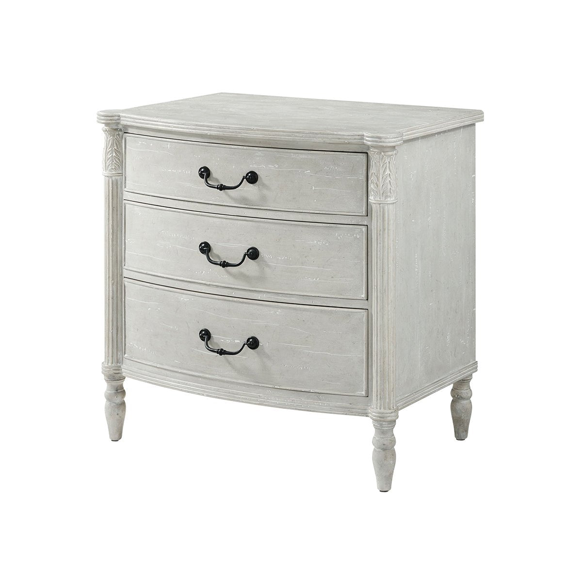Neo Classic Painted Nightstand - English Georgian America