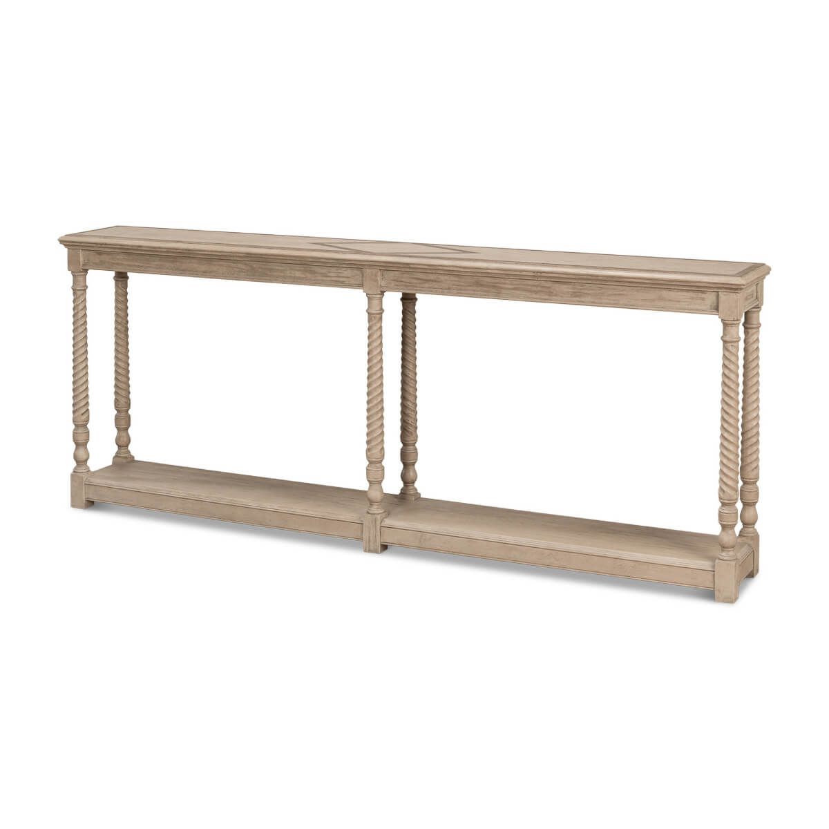 Neo Classic Pine Console Table - English Georgian America