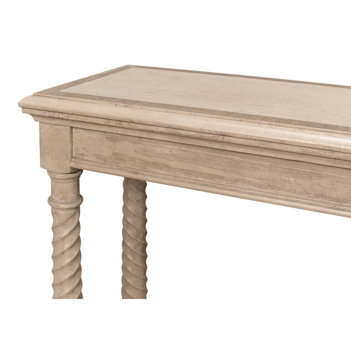 Neo Classic Pine Console Table - English Georgian America