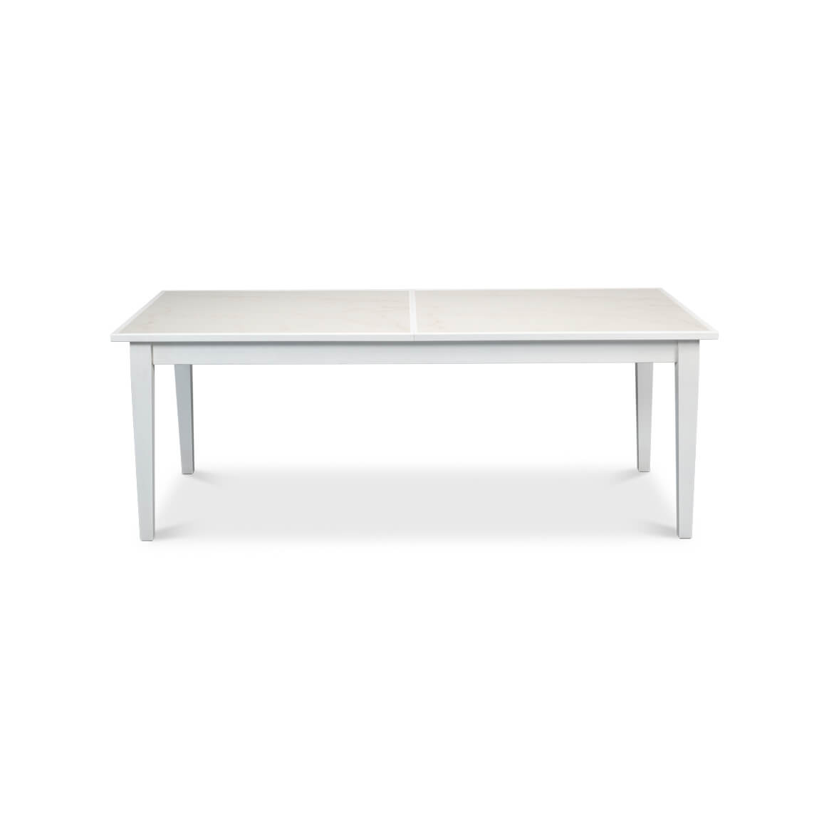 Neo Classic White Painted Extension Table - English Georgian America