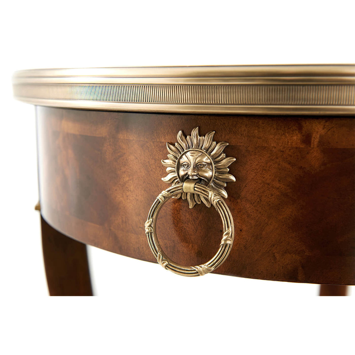 NeoClassic Round End Table - English Georgian America