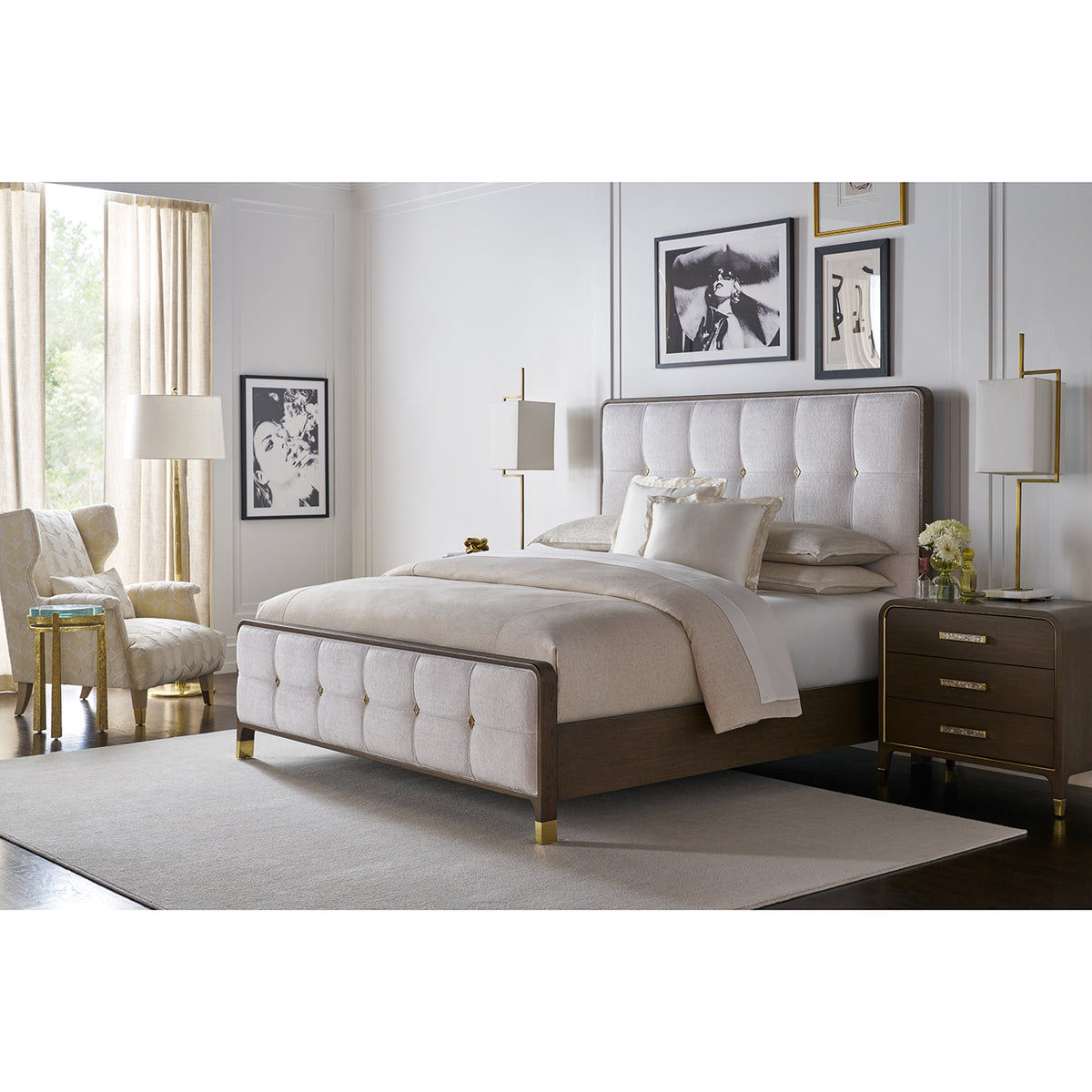 Hollywood Regency Nightstand