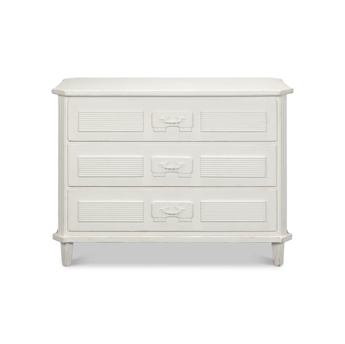 North European Painted Commode - English Georgian America