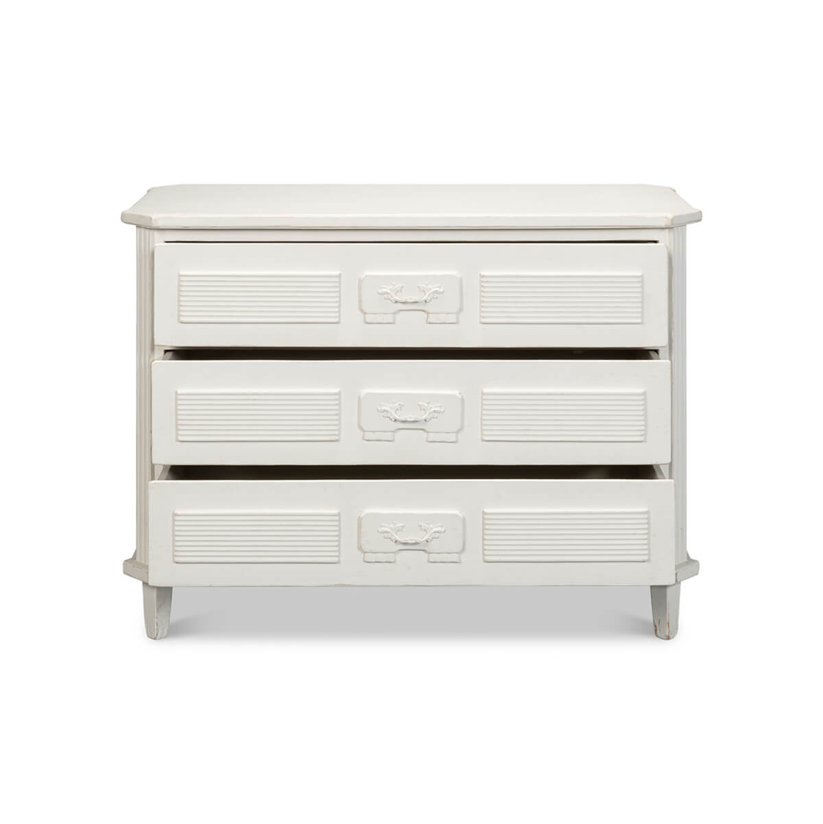 North European Painted Commode - English Georgian America