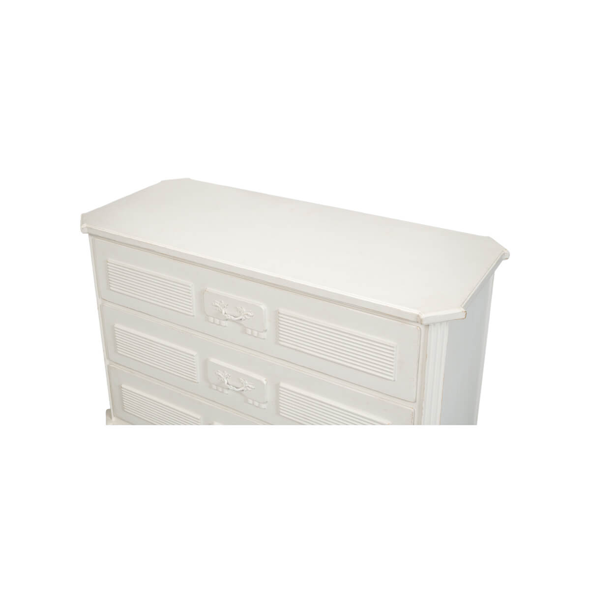 North European Painted Commode - English Georgian America