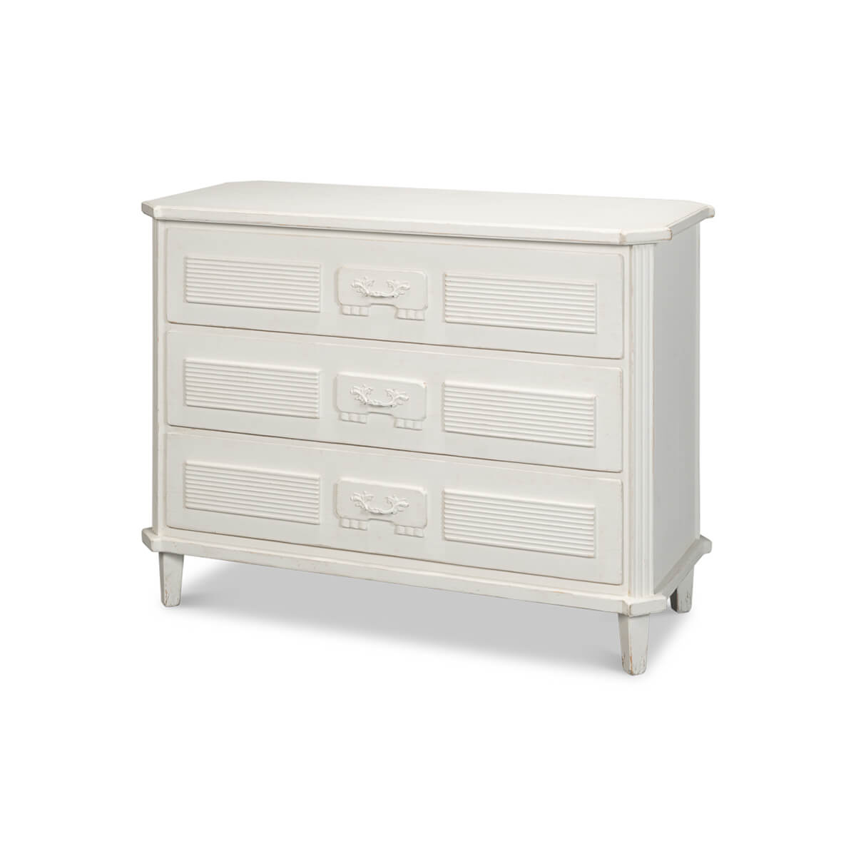 North European Painted Commode - English Georgian America