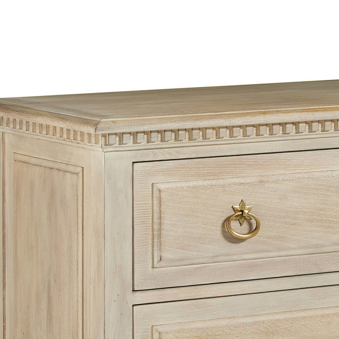 Oak Louis XVI Chest of Drawers - English Georgian America