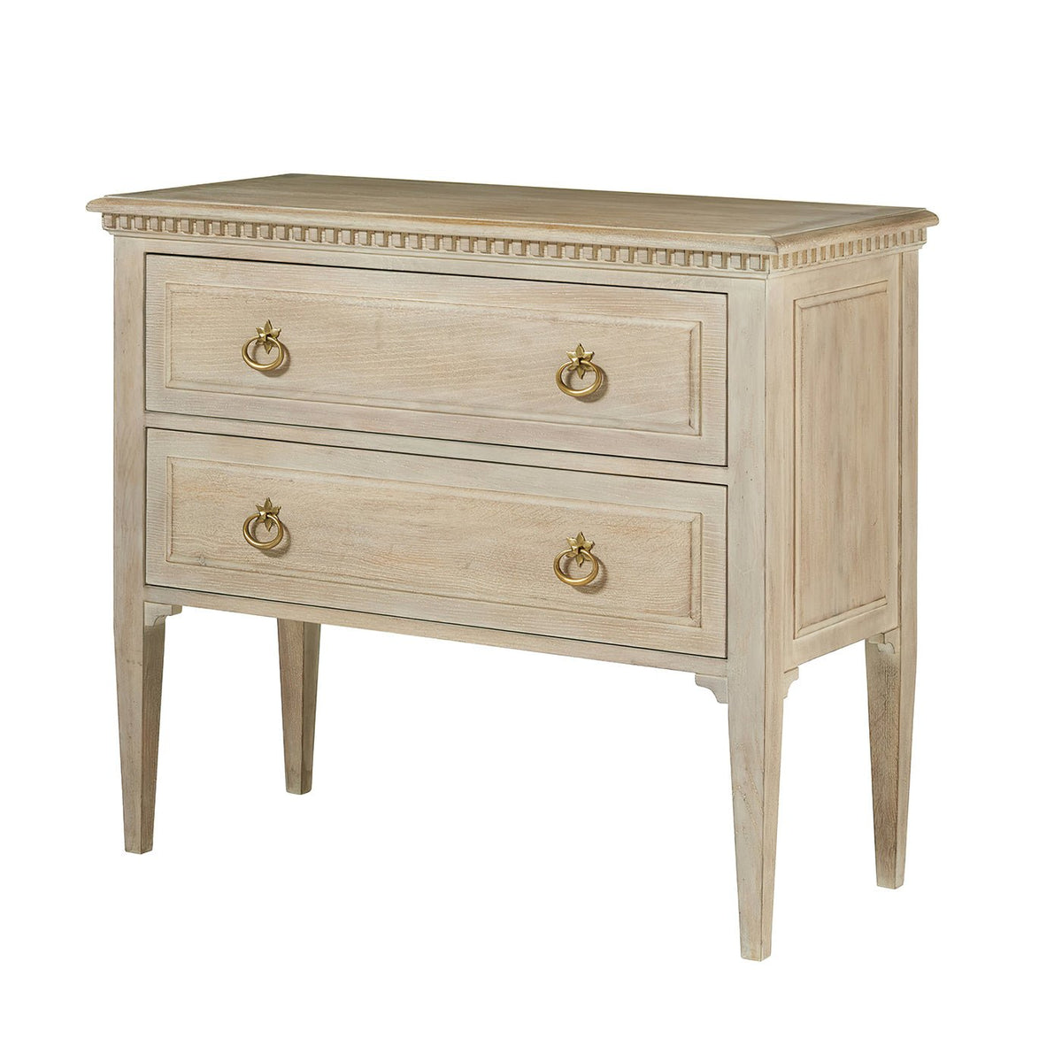 Oak Louis XVI Chest of Drawers - English Georgian America