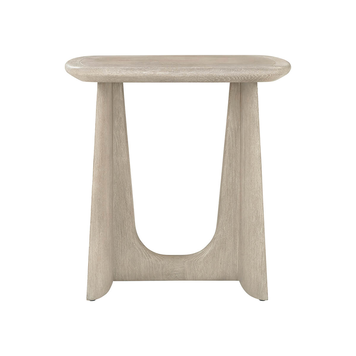 Oak Modern Side Table - English Georgian America