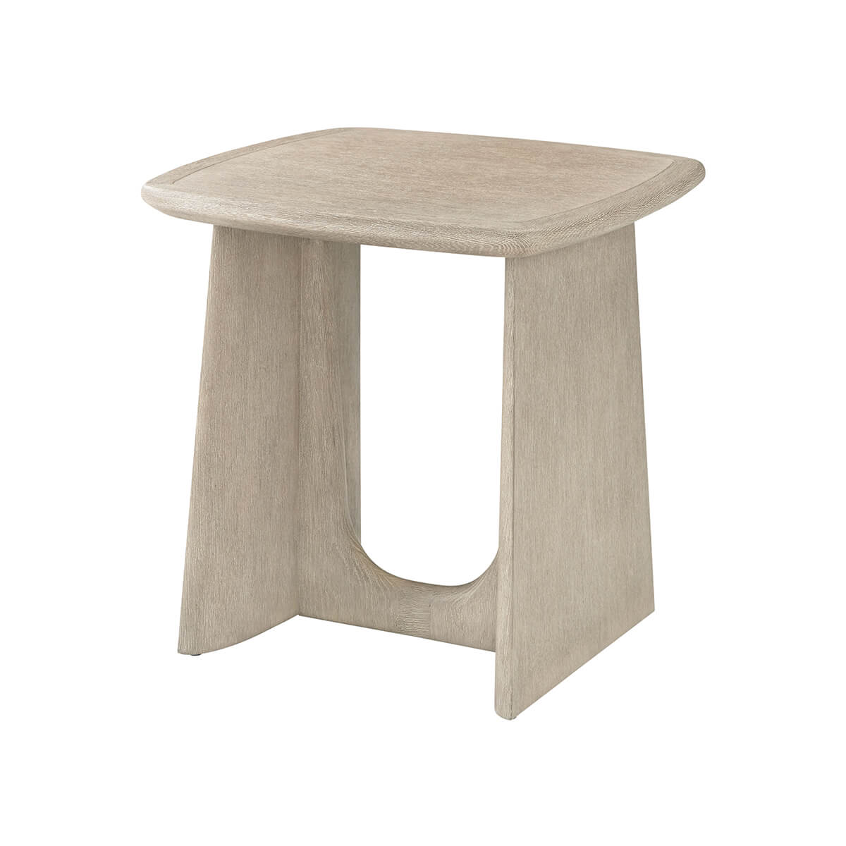 Oak Modern Side Table - English Georgian America
