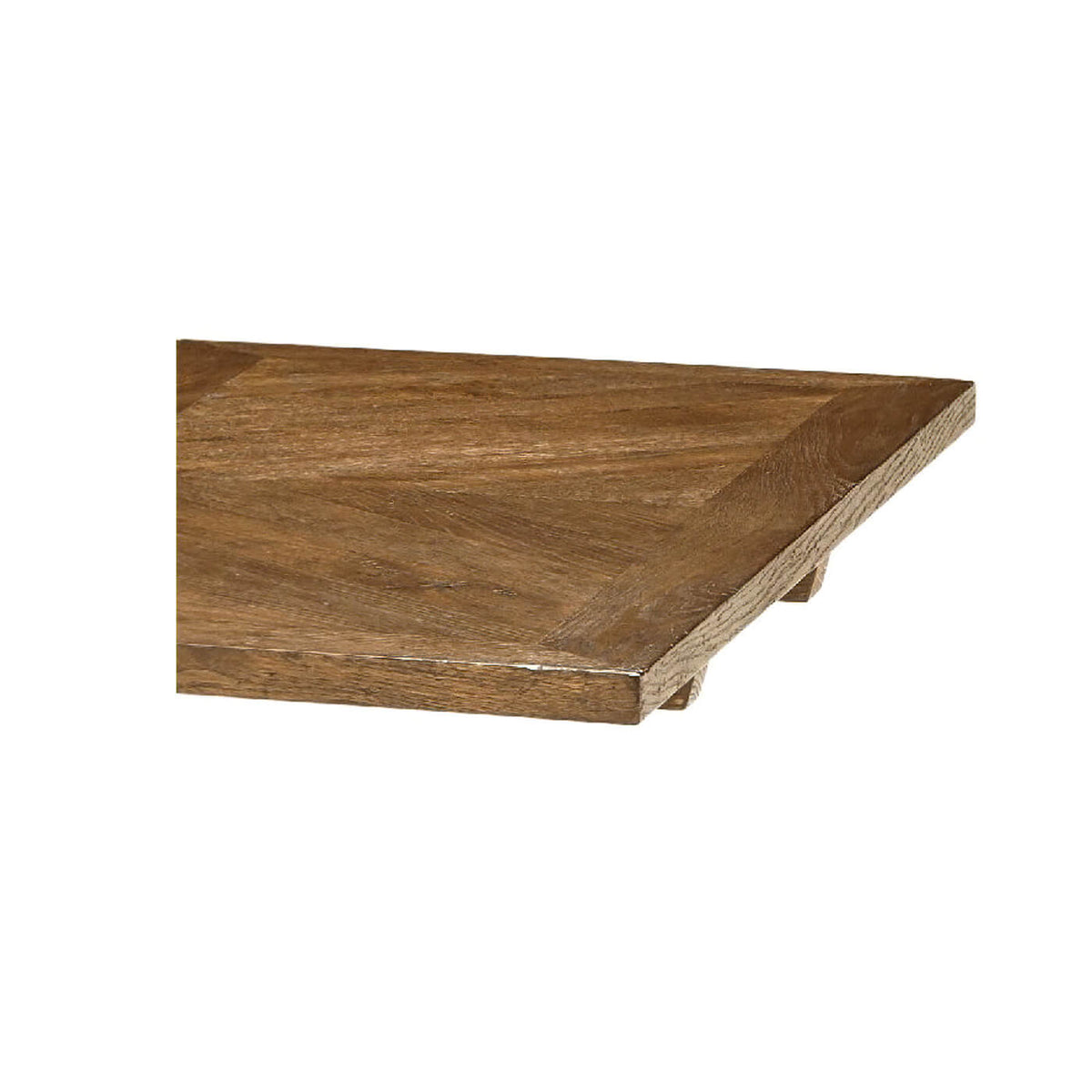 Oak Parquetry Extending Dining Table - English Georgian America