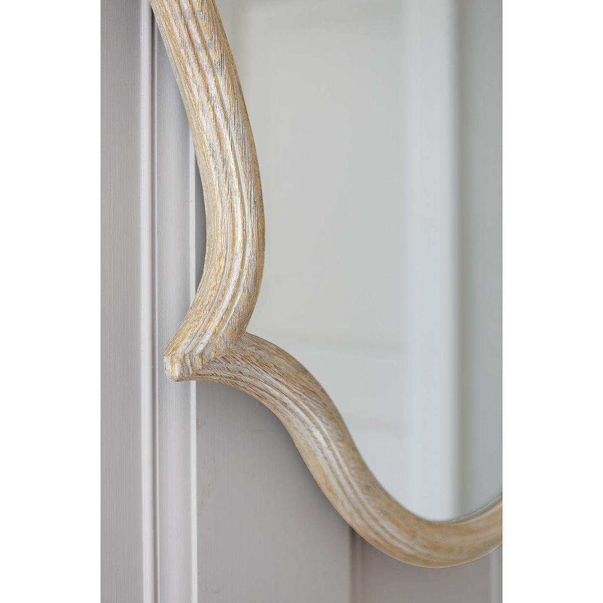 Oak Venetian Mirror - English Georgian America