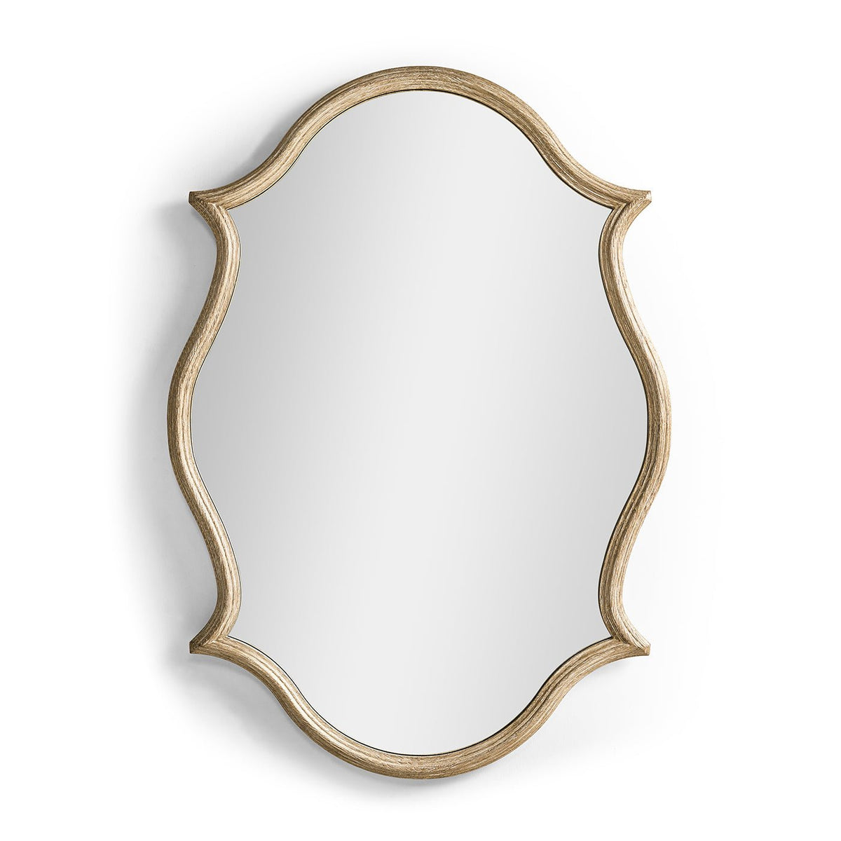 Oak Venetian Mirror - English Georgian America