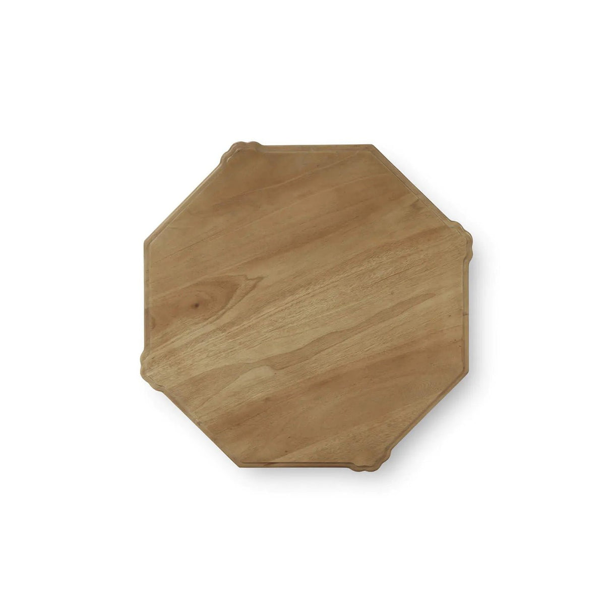 Octagon Faux Bamboo Side Table - English Georgian America