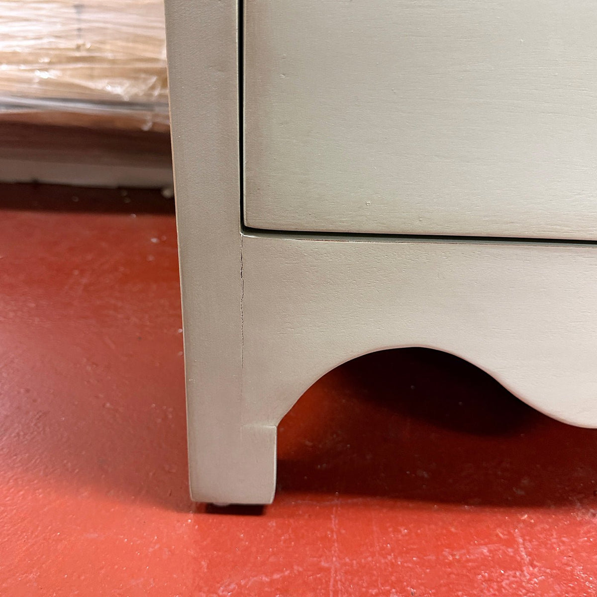 Open Box Return Opportunity - Vintage Fennel Green Dresser - English Georgian America