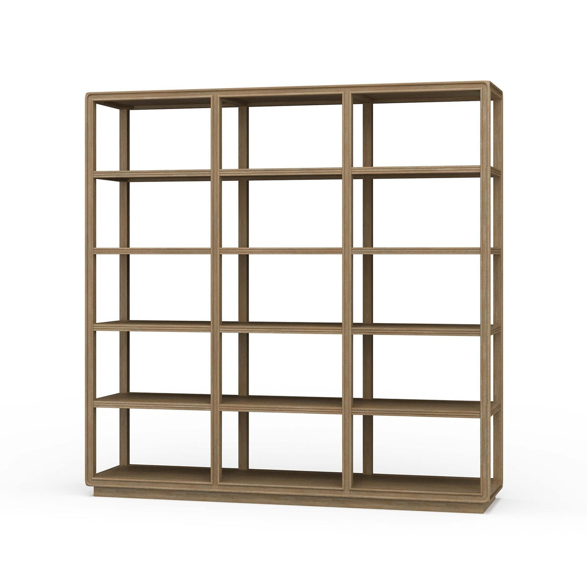 Open Contemporary Bookcase - English Georgian America