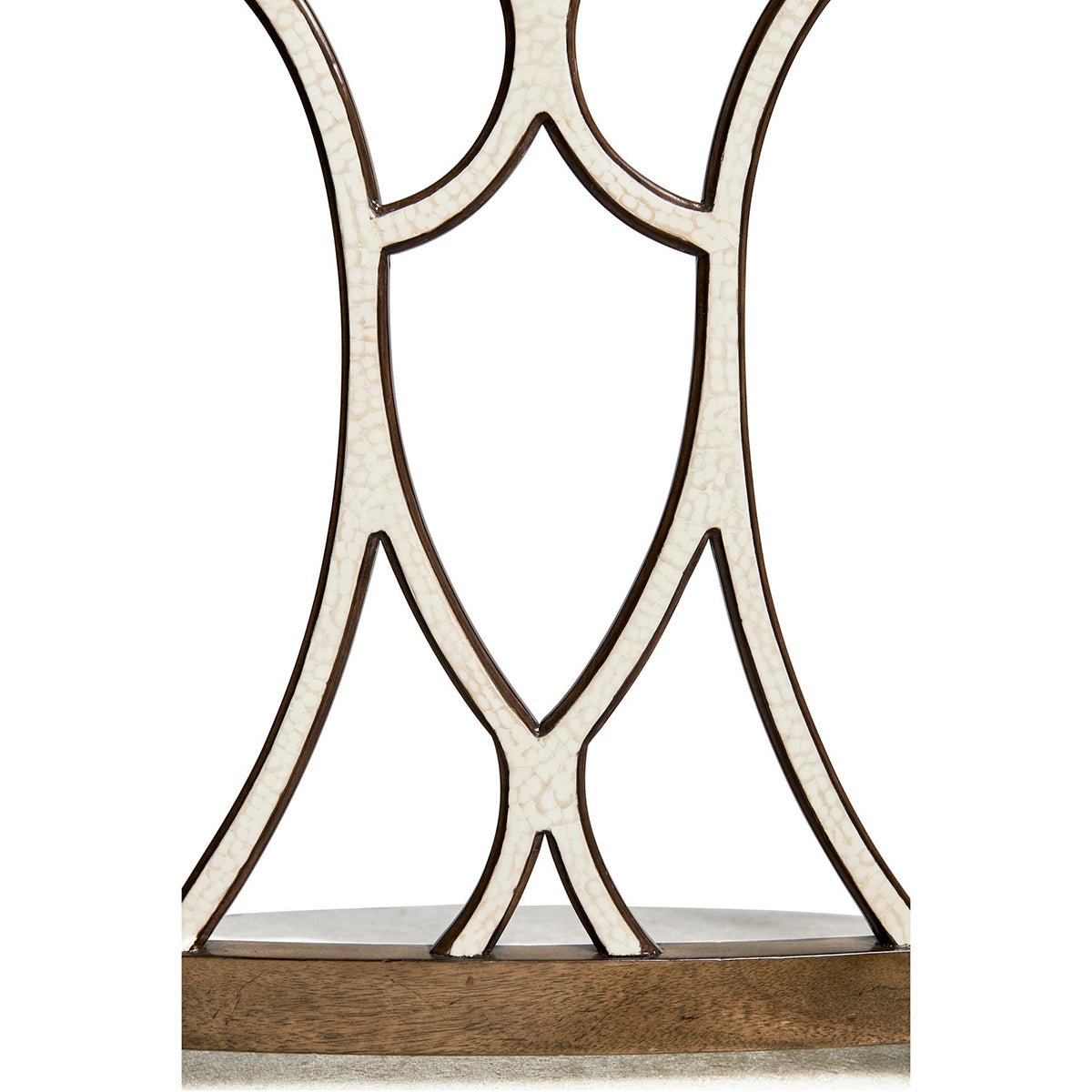 Open Lattice Dining Armchair - English Georgian America