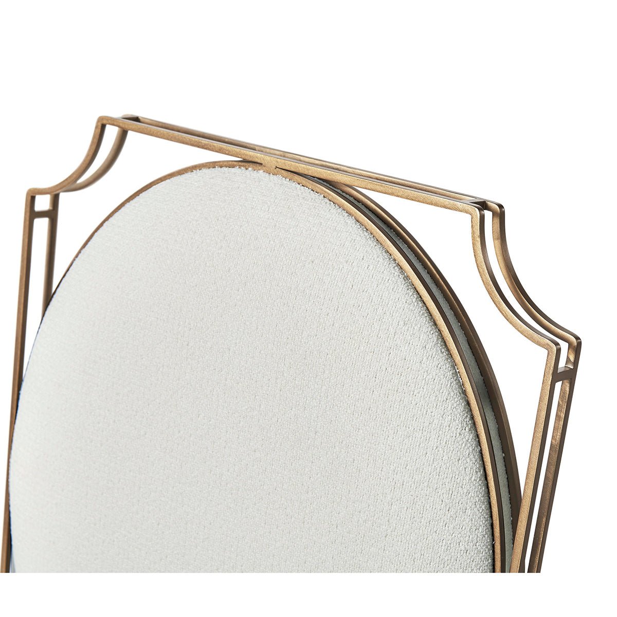 Openwork Steel Dining Chair - English Georgian America