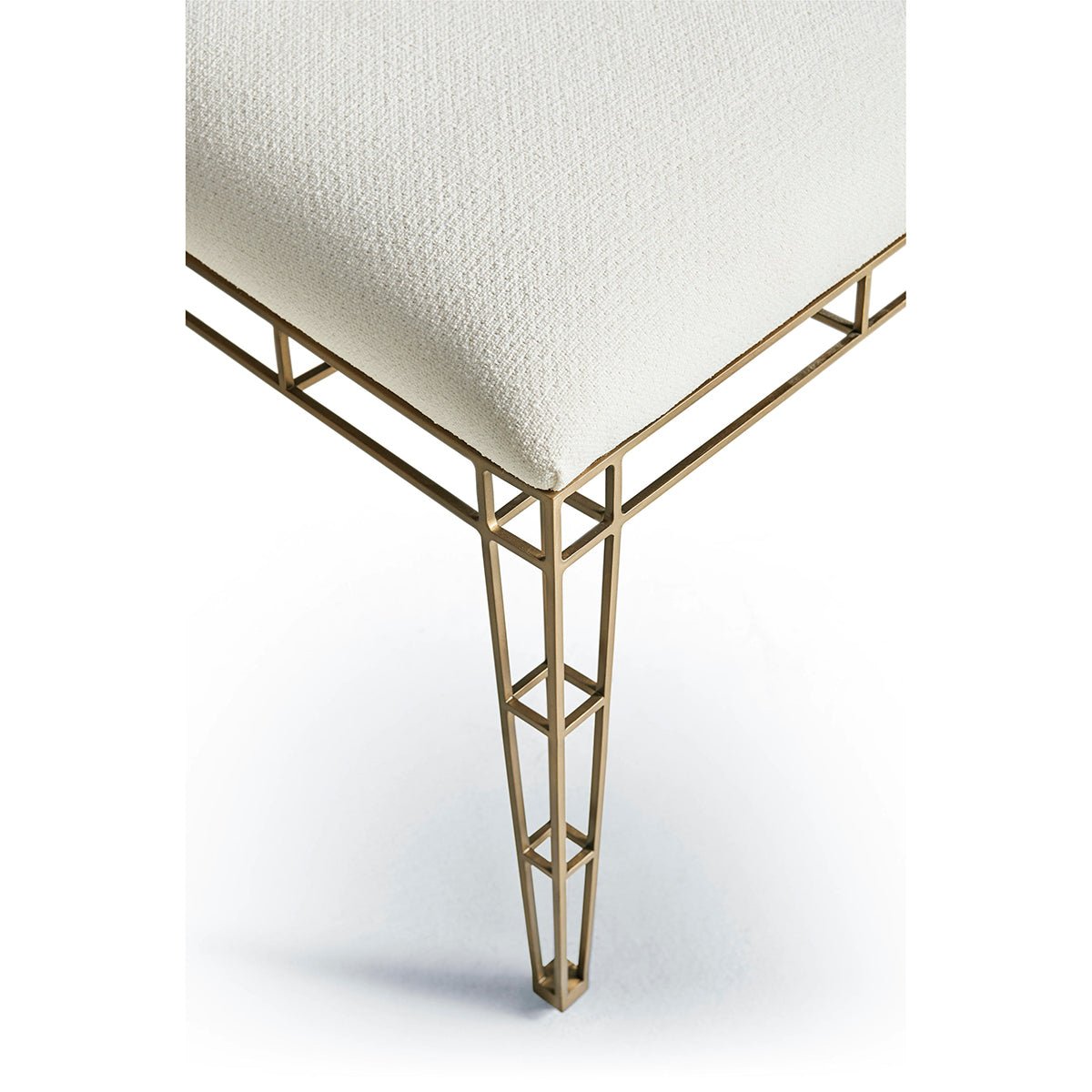 Openwork Steel Dining Chair - English Georgian America