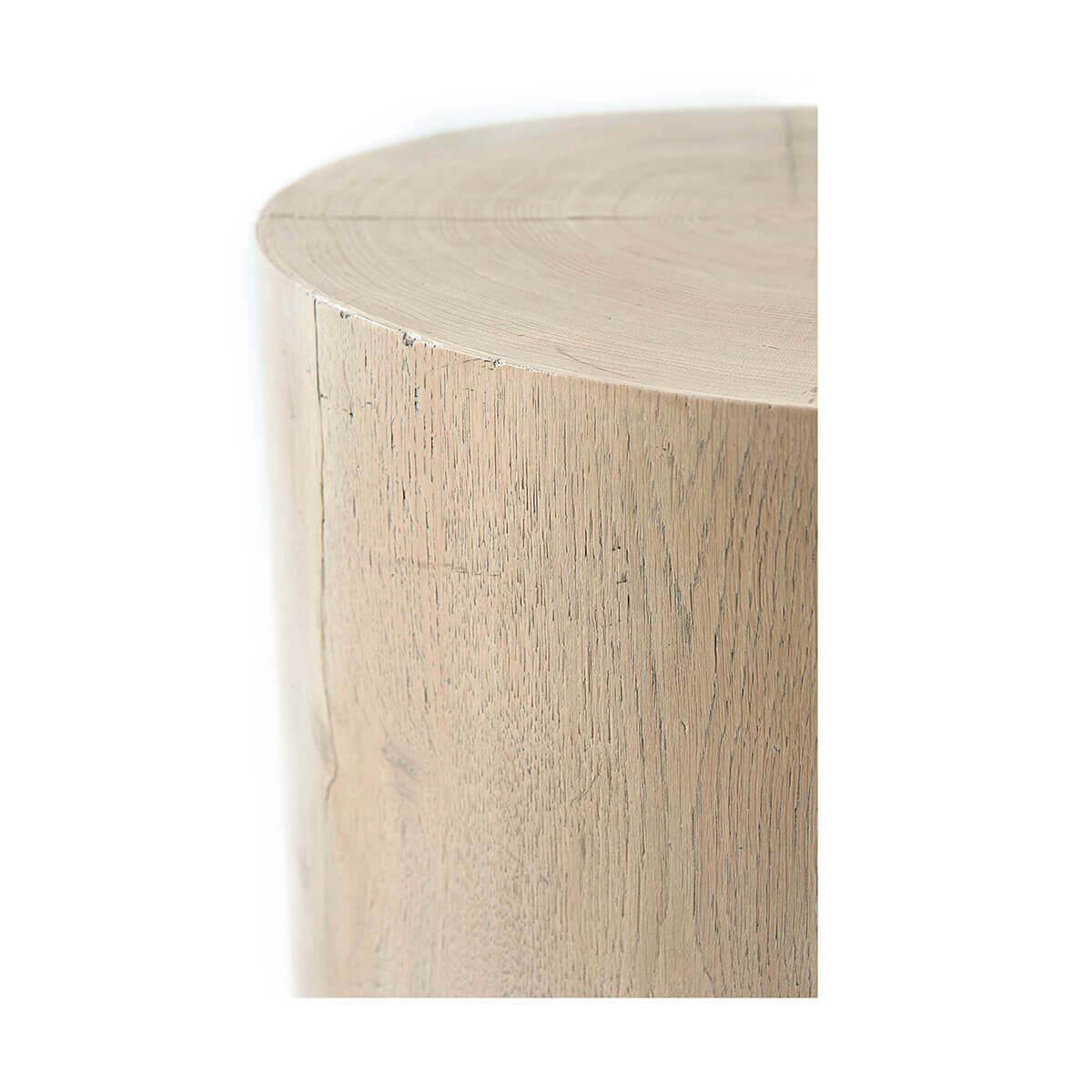 Organic Aged Oak Accent Table - English Georgian America