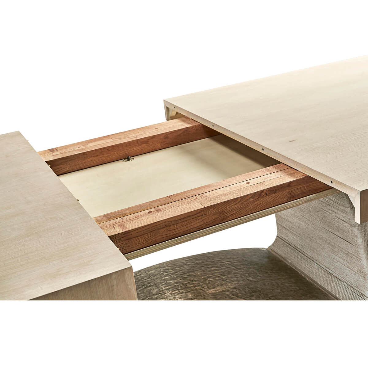 Organic Modern Danish Cord Dining Table - English Georgian America