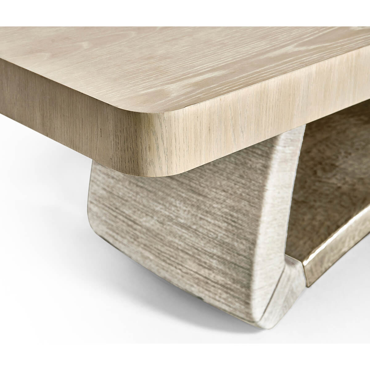 Organic Modern Danish Cord Dining Table - English Georgian America