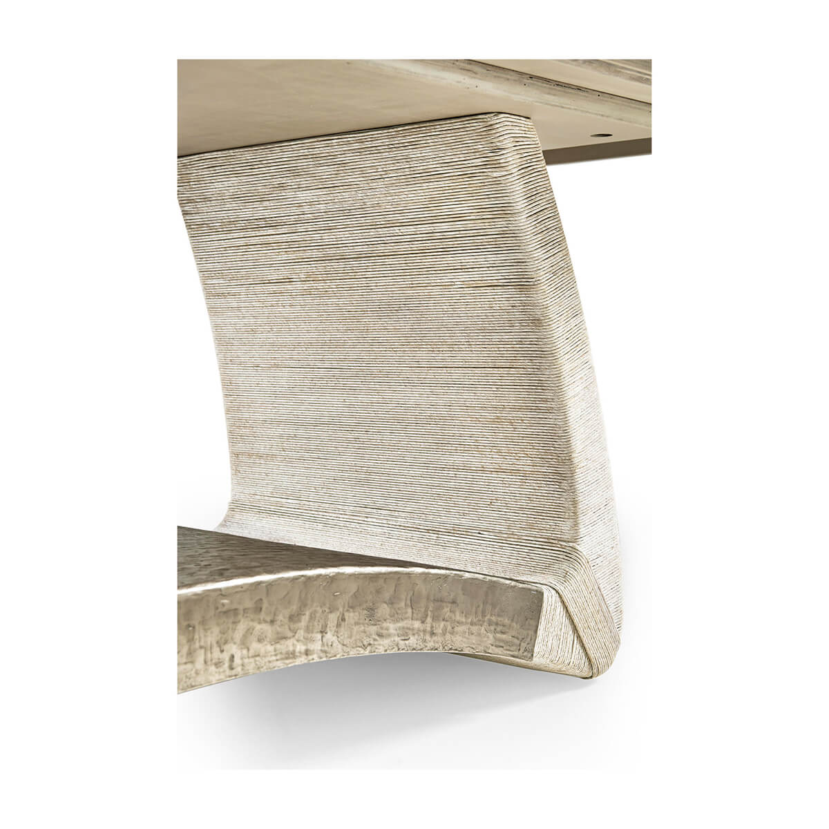 Organic Modern Danish Cord Dining Table - English Georgian America