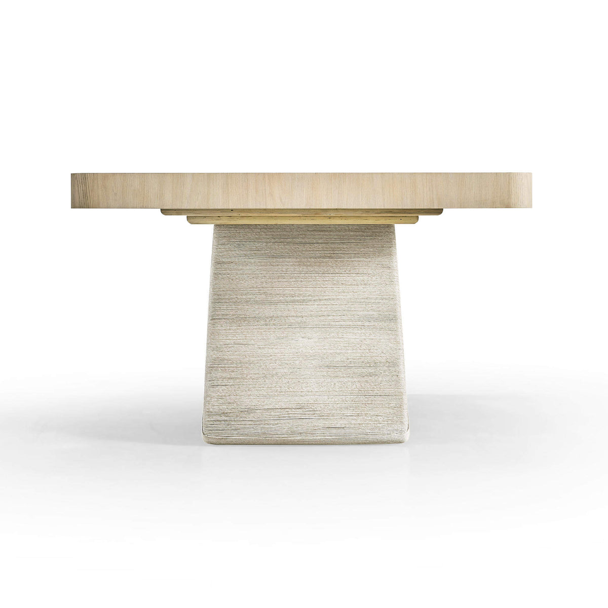 Organic Modern Danish Cord Dining Table - English Georgian America
