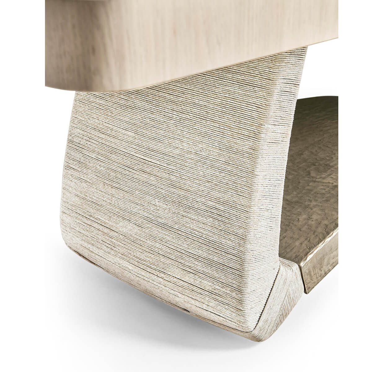 Organic Modern Danish Cord Dining Table - English Georgian America