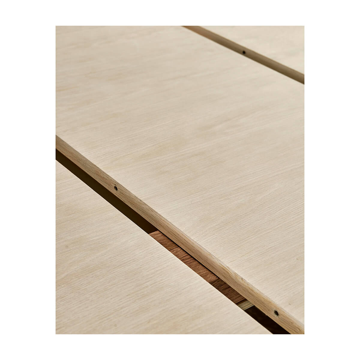 Organic Modern Danish Cord Dining Table - English Georgian America