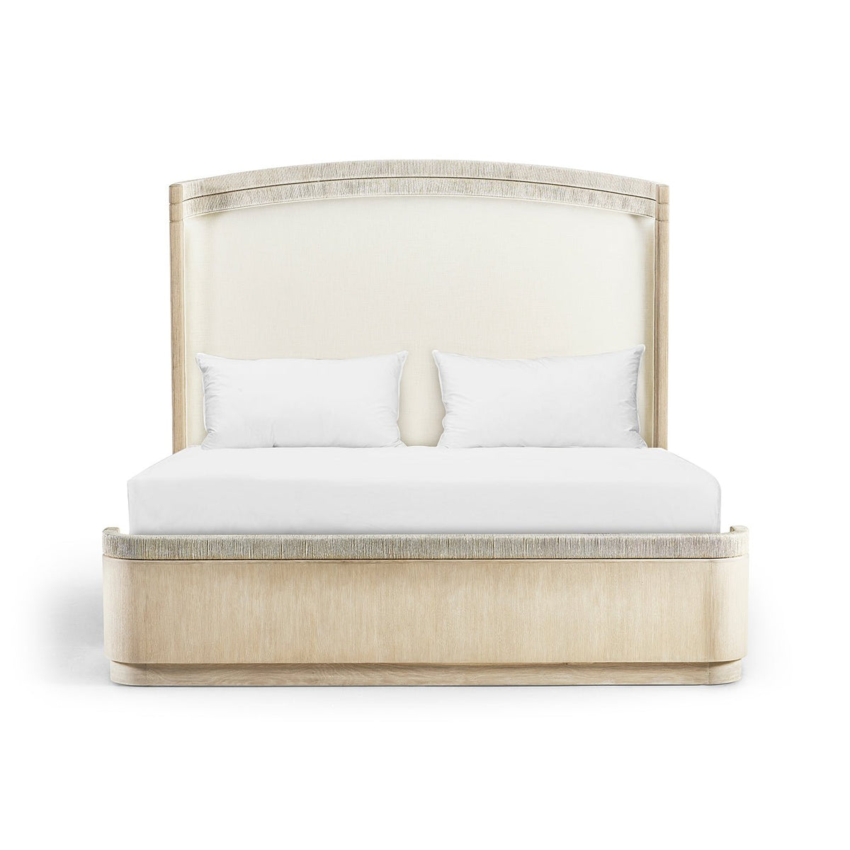 Organic Modern Danish Cord King Bed - English Georgian America