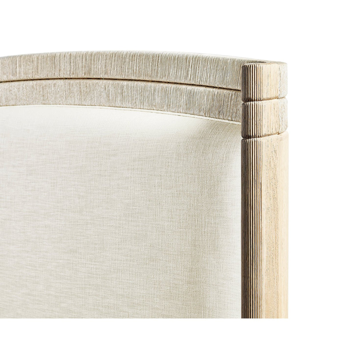 Organic Modern Danish Cord King Bed - English Georgian America