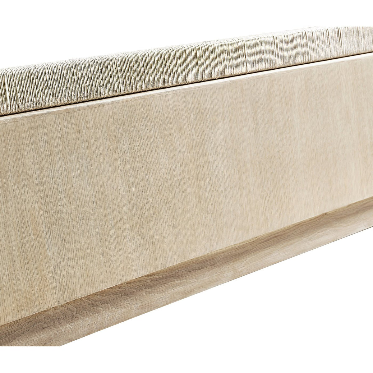 Organic Modern Danish Cord King Bed - English Georgian America