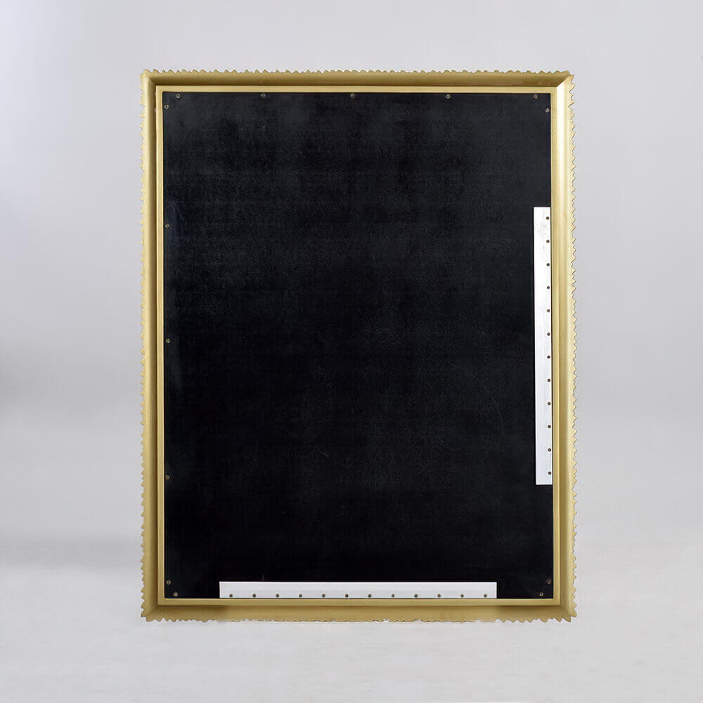 Organic Modern Gilt Mirror - English Georgian America