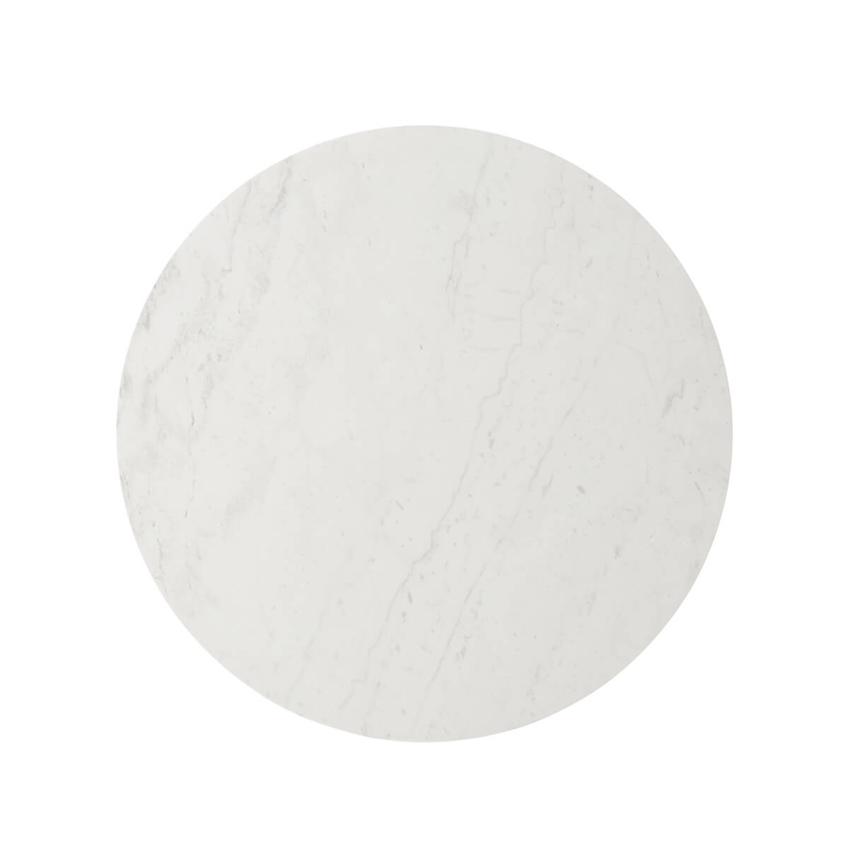 Organic Modern Marble Top Coffee Table - English Georgian America