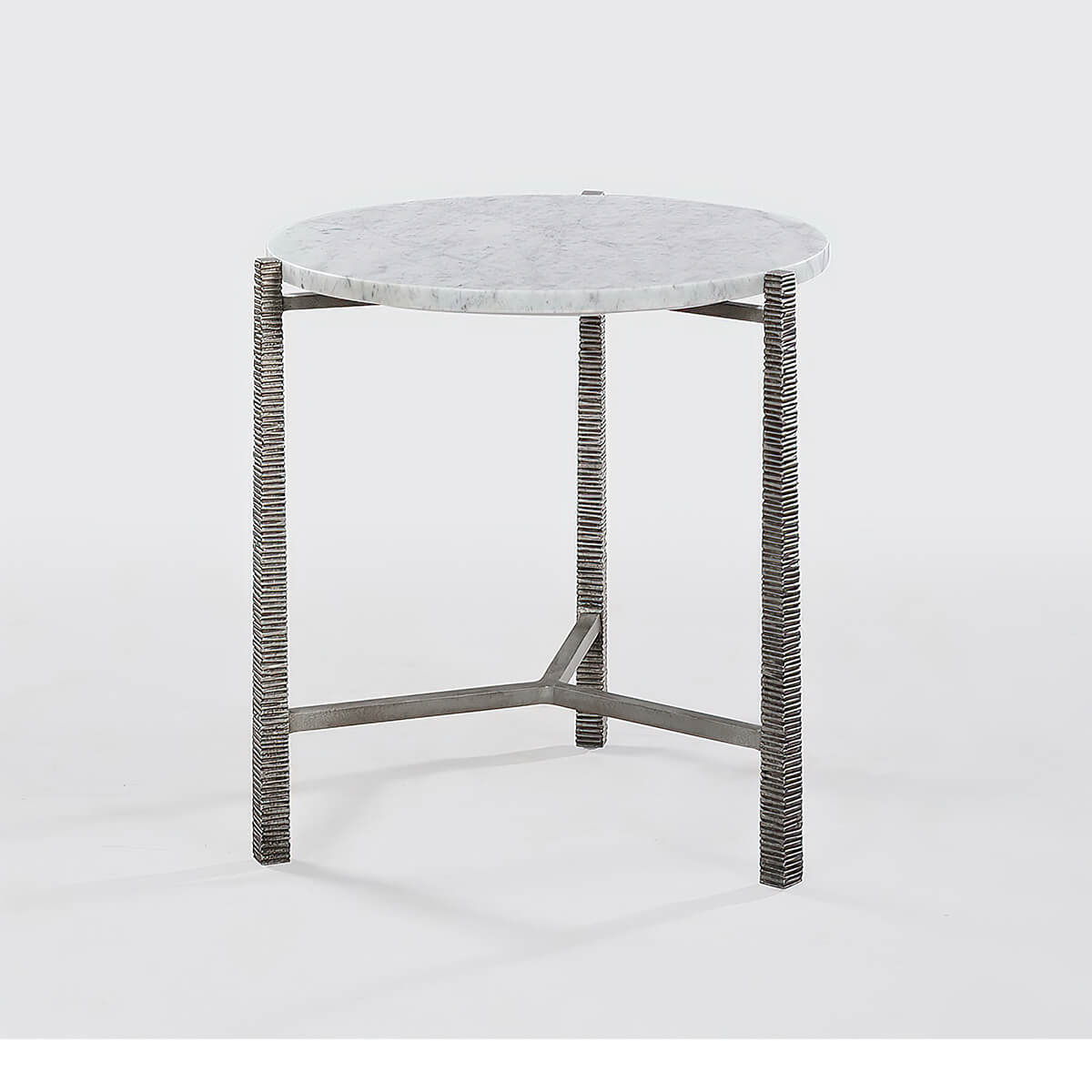 Organic Modern Marble Top Table - English Georgian America