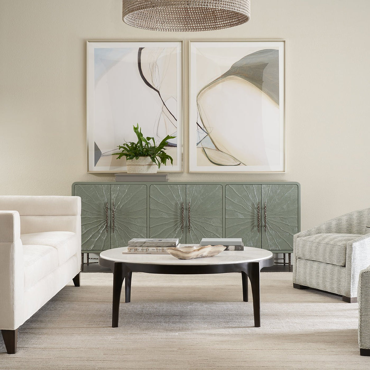 Organic Modern Media Cabinet - English Georgian America