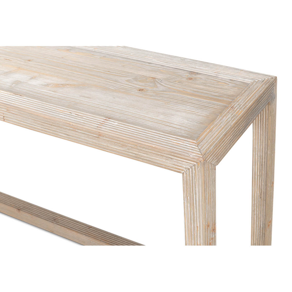 Organic Modern Pine Console - English Georgian America