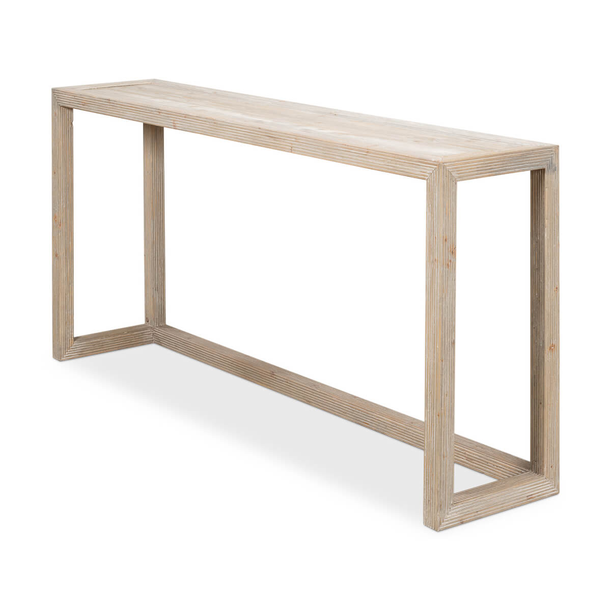 Organic Modern Pine Console - English Georgian America