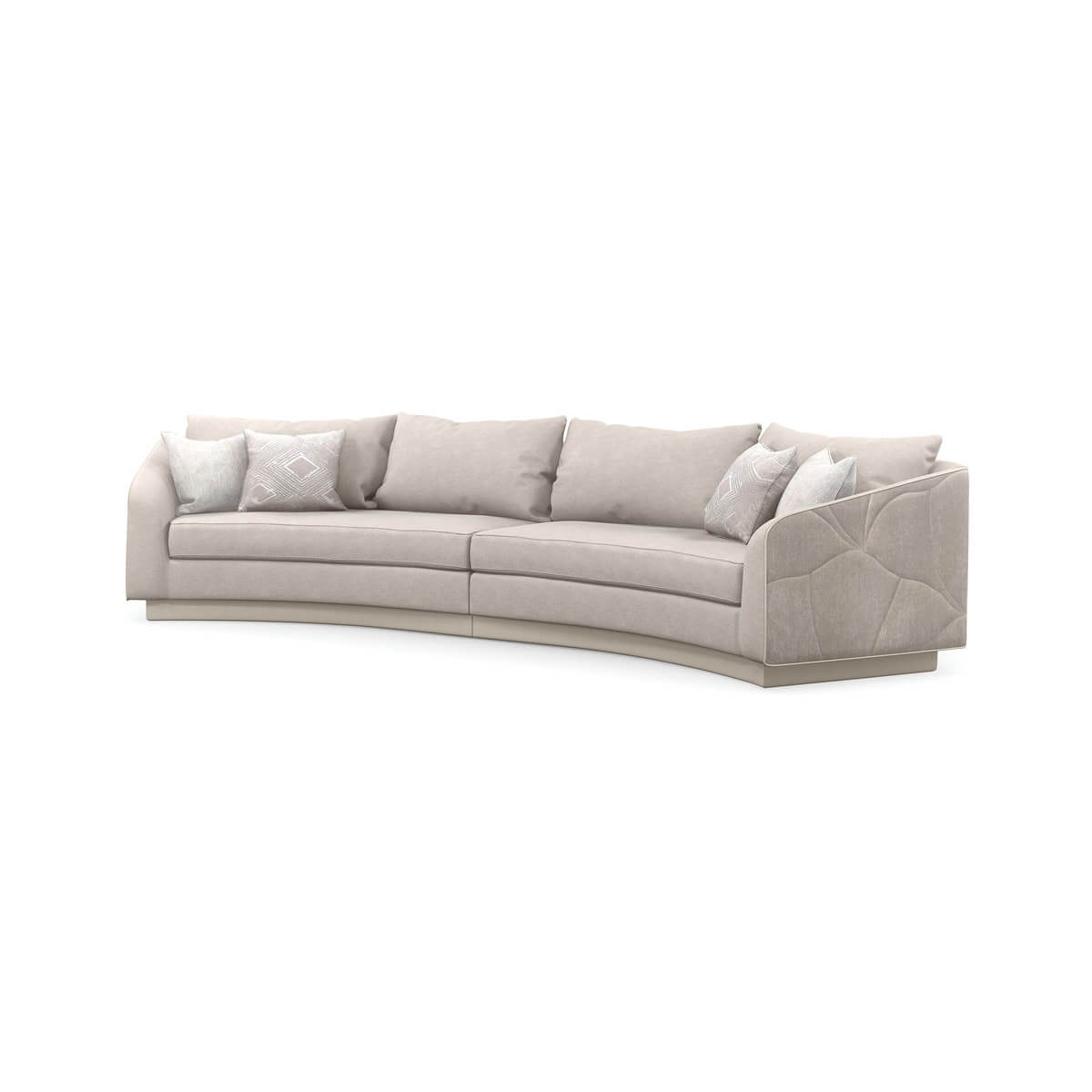 Organic Modern Sectional Sofa - English Georgian America