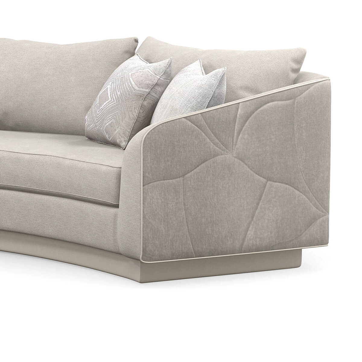 Organic Modern Sectional Sofa - English Georgian America