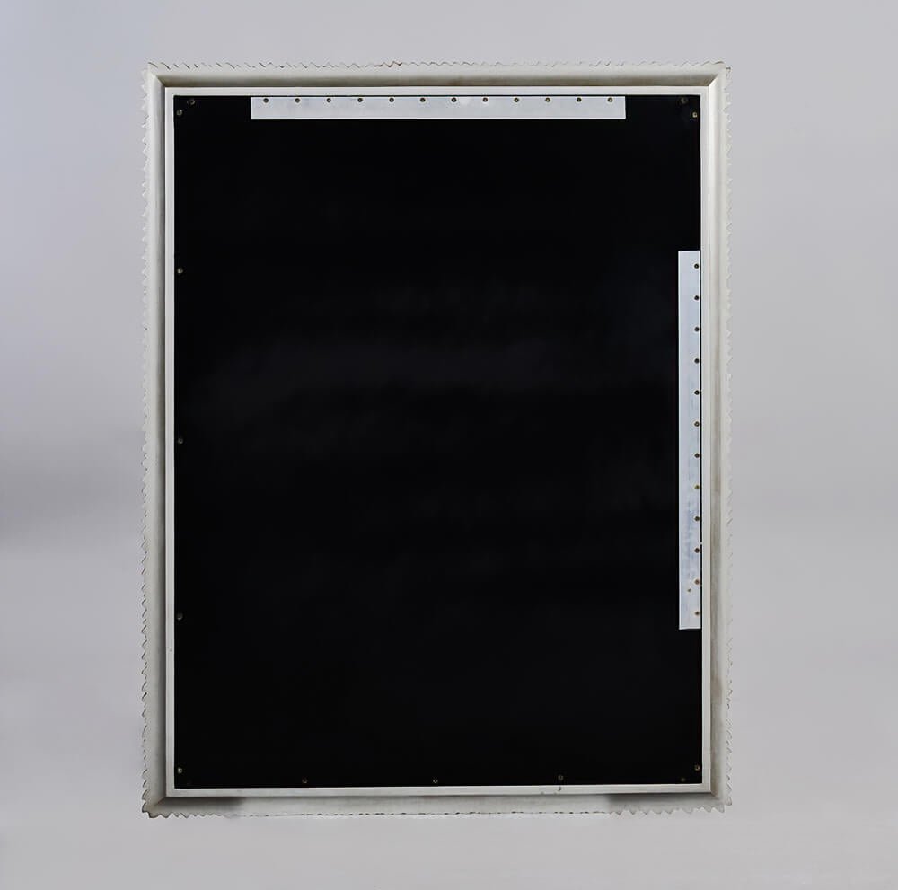 Organic Modern Silver Gilt Mirror - English Georgian America