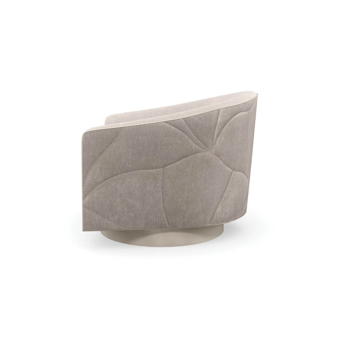 Organic Modern Swivel Armchair - English Georgian America