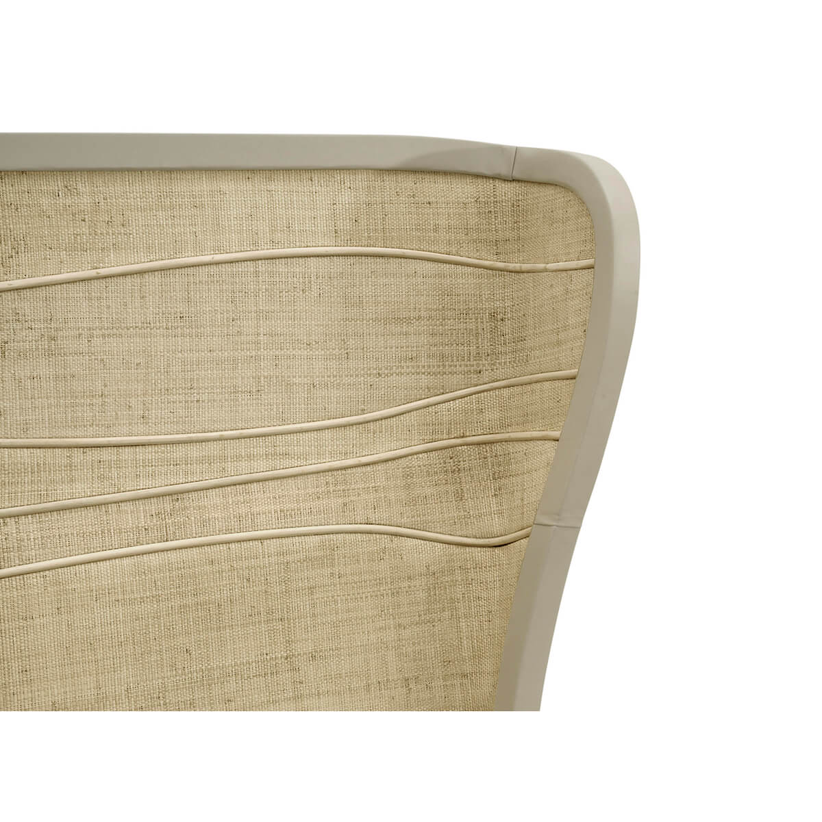 Organic Modern Woven King Bed - English Georgian America