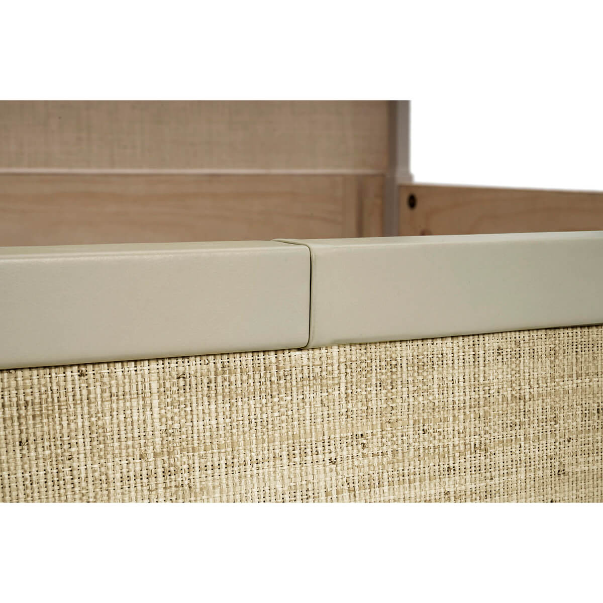 Organic Modern Woven King Bed - English Georgian America