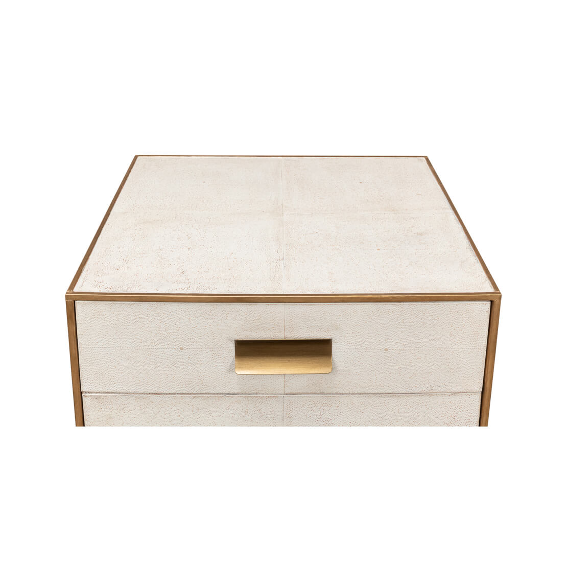 Osprey White Modern End Table - English Georgian America