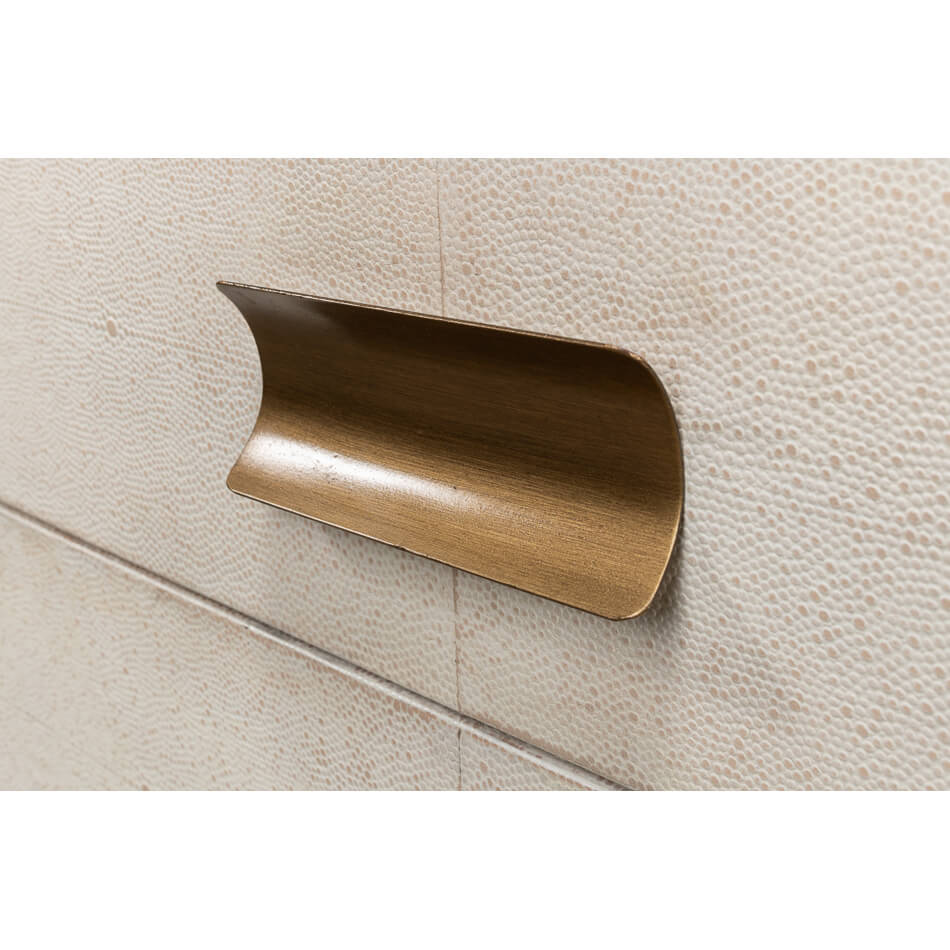 Osprey White Modern End Table - English Georgian America